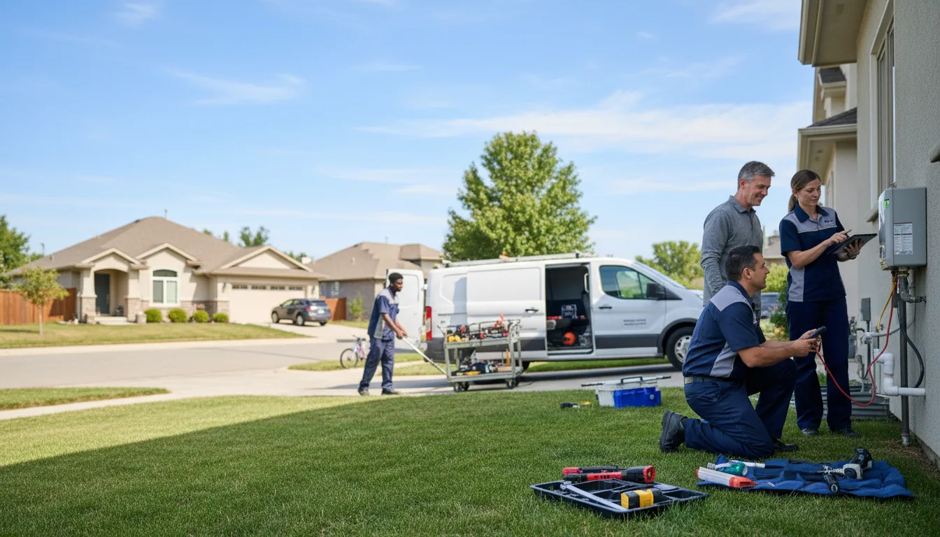 Tankless water heater service in Malta, OH